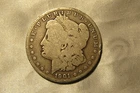 Morgan Dollar 1901 - O  Uncertified Silver $1 Circulated US Coin One Dollar
