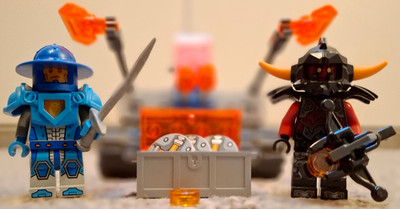 LEGO Nexo Knights - 70310 - Knighton Battle Blaster - Komplett + BA - TOP!