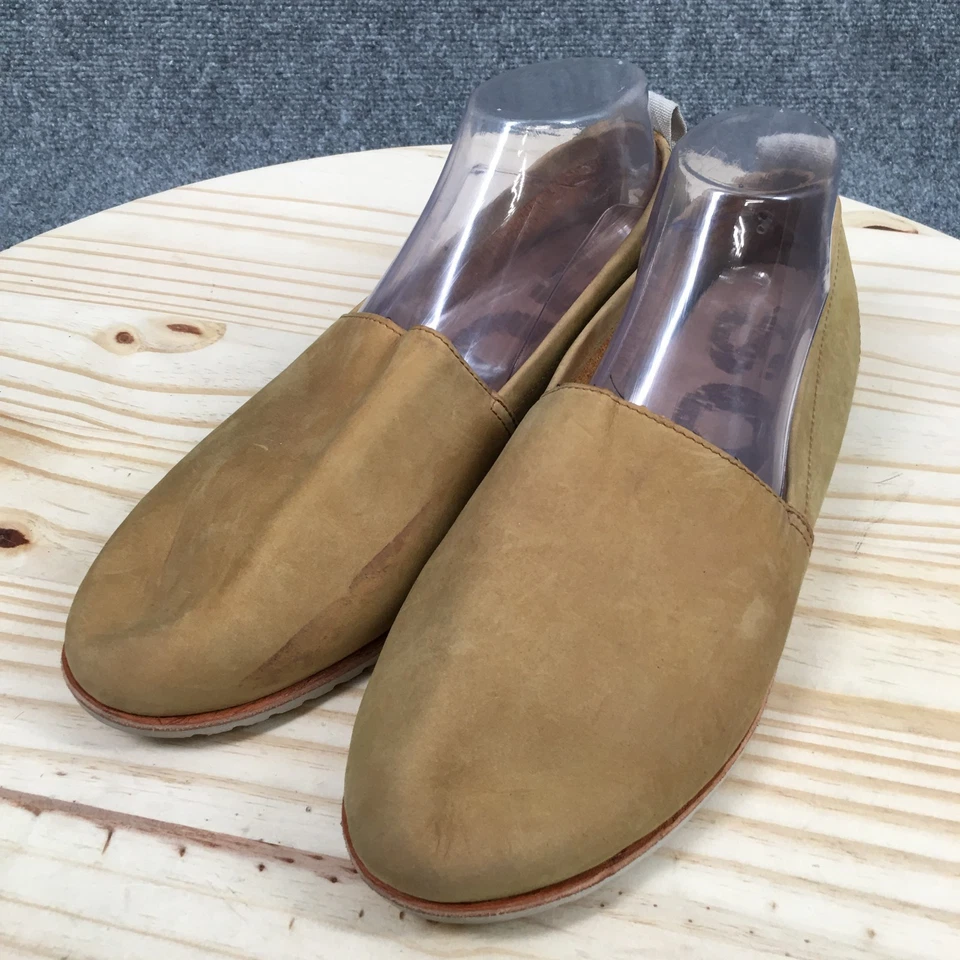 Sorel Zapatos Mujer 11 Ella Mocasines Planos Cuero Tostado Informales Sin Cordones NL3211-224 Foto 3 de 4
