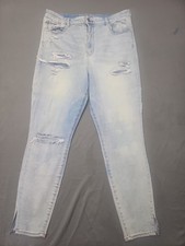 American Eagle Womens Jeans 18 36x29 Curvy High Rise Jegging Next Level Stretch