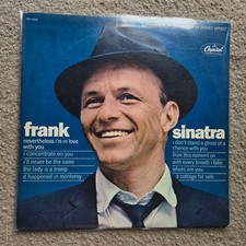 FRANK SINATRA Nevertheless I'm In Love With You POP VOCAL LP Vinyl Record 12"