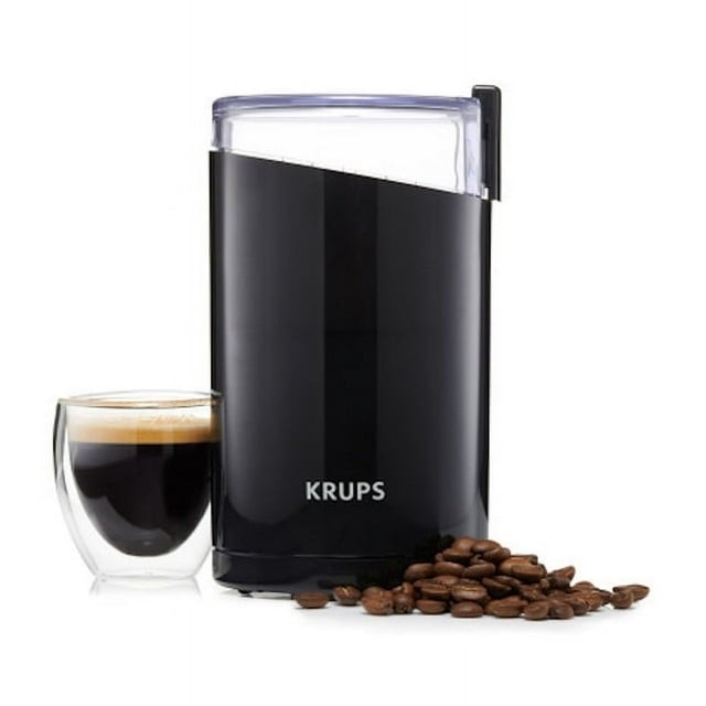 KRUPS Fast Touch Electric Coffee and Spice Grinder with Stainless Steel Blades