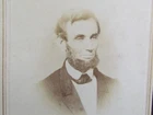 President Abraham Lincoln cdv photograph by Case & Getchell of Boston