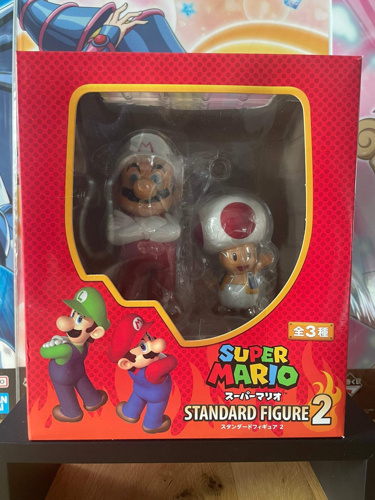 Figurine Mario et Toad Vol.02 statuette déco de bureau gaming 16 cm