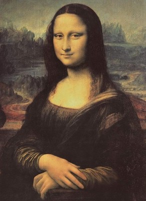 Mona Lisa Poster 18''x24'' Laminated Leonardo Da Vinci Fine Art Print