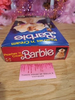 NIB! NOSTALGIC 1984 PEACHES N CREAM BARBIE! | eBay