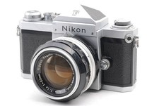 Nikon F Eye Level  NIKKOR-S Auto 50mm F1.4 Nippon Kogaku body lens Nikon Eye Le