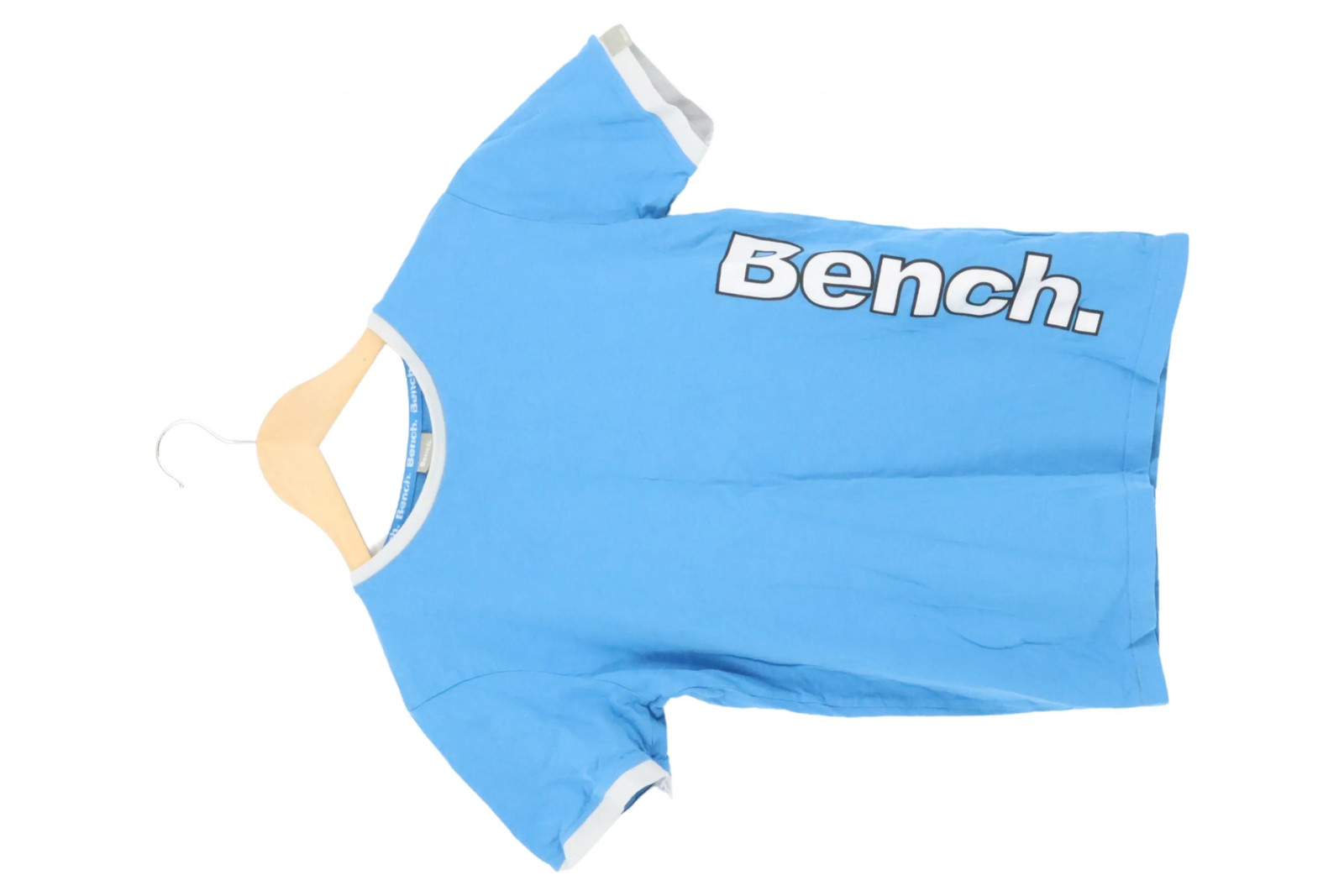 BENCH Kinder T-Shirt Gr. 140 Blau Casual Sportlich Logo-Print Baumwolle BENCH Kinder T-Shirt Gr. 140 Blau Casual Sportlich Logo-Print Baumwolle