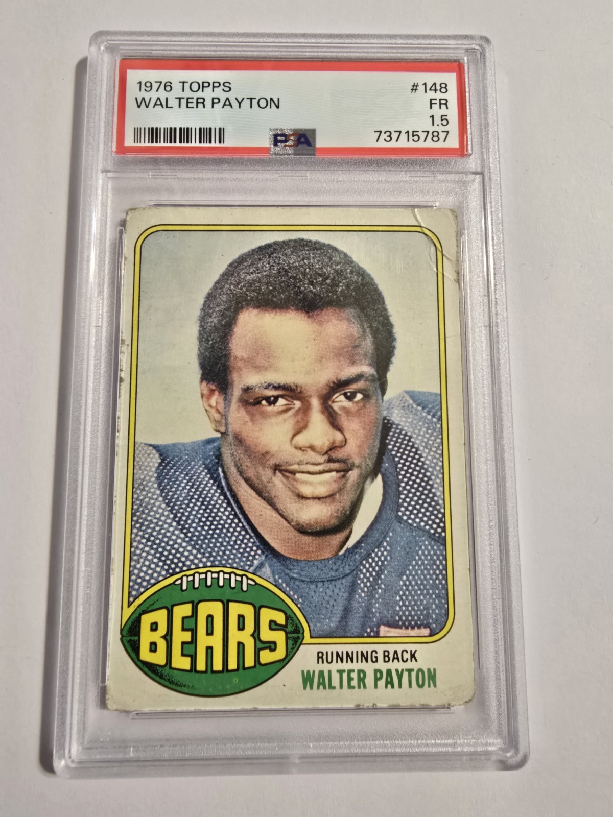 1976 Topps - #148 Walter Payton (RC) PSA 1.5
