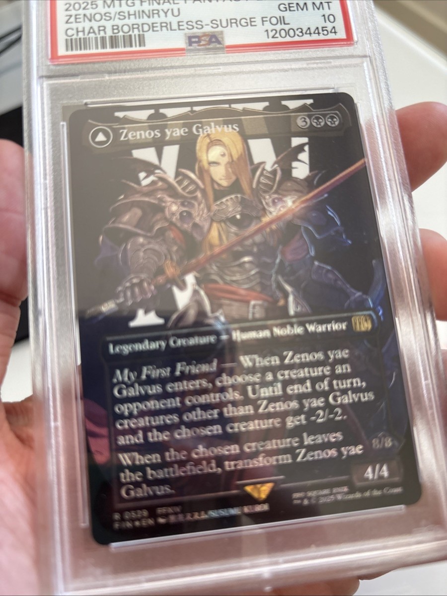 Zenos yae Galvus (Borderless) (Surge Foil) Final Fantasy Foil for