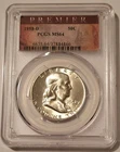 1958 D Franklin Half Dollar MS64 PCGS Premier Label