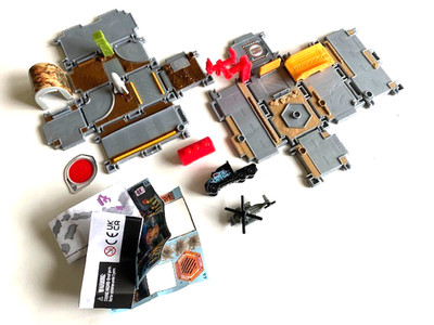 Micro-Machines Mini Play Sets in Foldable Shipping Crates - Set of 2