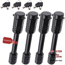 Hitch Pin Locks for 2" Trailer Receivers 4 4 Set keyed alike 2"-2.5" receiver