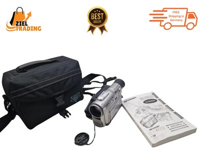 Sharp VL-WD250S MiniDV Videokamera 26x Zoom Handcamcorder Ungetestet Vintage
