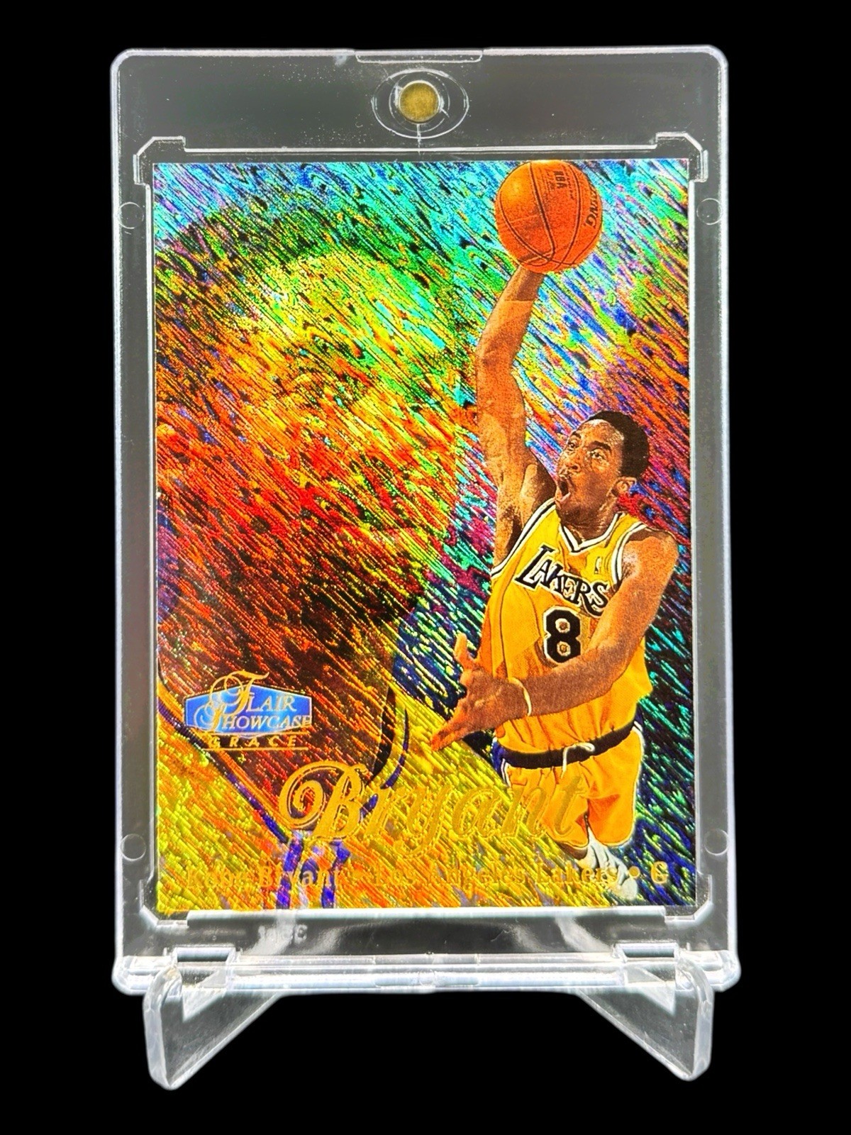 1997/98 Flair Showcase KOBE BRYANT ROW 1 REFRACTOR “GRACE” SSP🔥1:320🔥RARE🔥