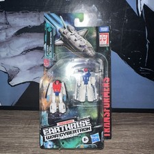 Transformers Earthrise War for Cybertron Astro Squad Fuzer and Blast Master Open