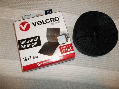 New Hook and Loop Velcro Brand Industrial Strength Roll 16 Feet x 1 1/2'' Wide