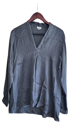 Chemisier Femme Gianfranco Ferre GF - Gris, Taille US XS/IT 38, Neuf Sans étiquette, Longueur 24 Pouces