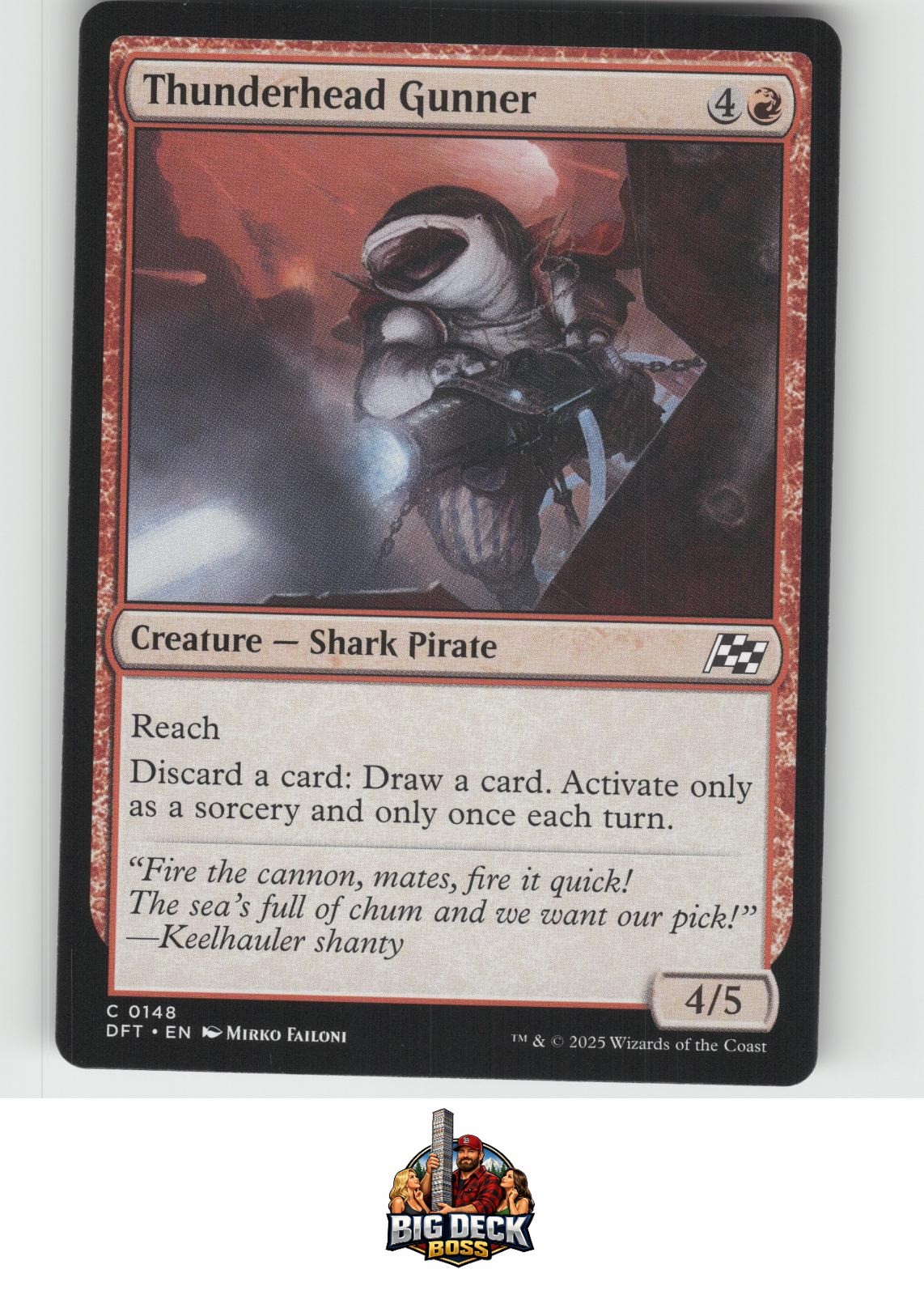 Thunderhead Gunner Aetherdrift Common 148 MTG NM/M