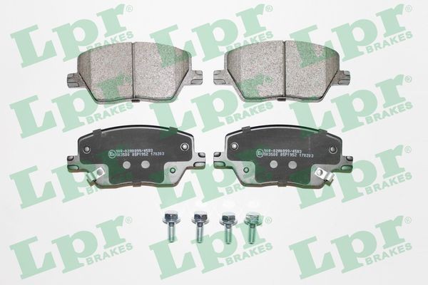 LPR BremsbeläGe BremsklöTze Vorne FüR Fiat Tipo SchräGheck 356_ 1.4 05P1952-image