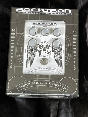 Rocktron Third Angel Distortion Pedal High Gain Metal Guitar Effects Brand New
