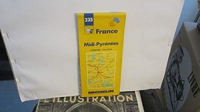 Midi-Pyrenees (Michelin Regional Maps) by Michelin Sheet map, folded Book The