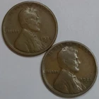 1924-S 1925-S Lincoln Wheat Cent Set (Lot#2)