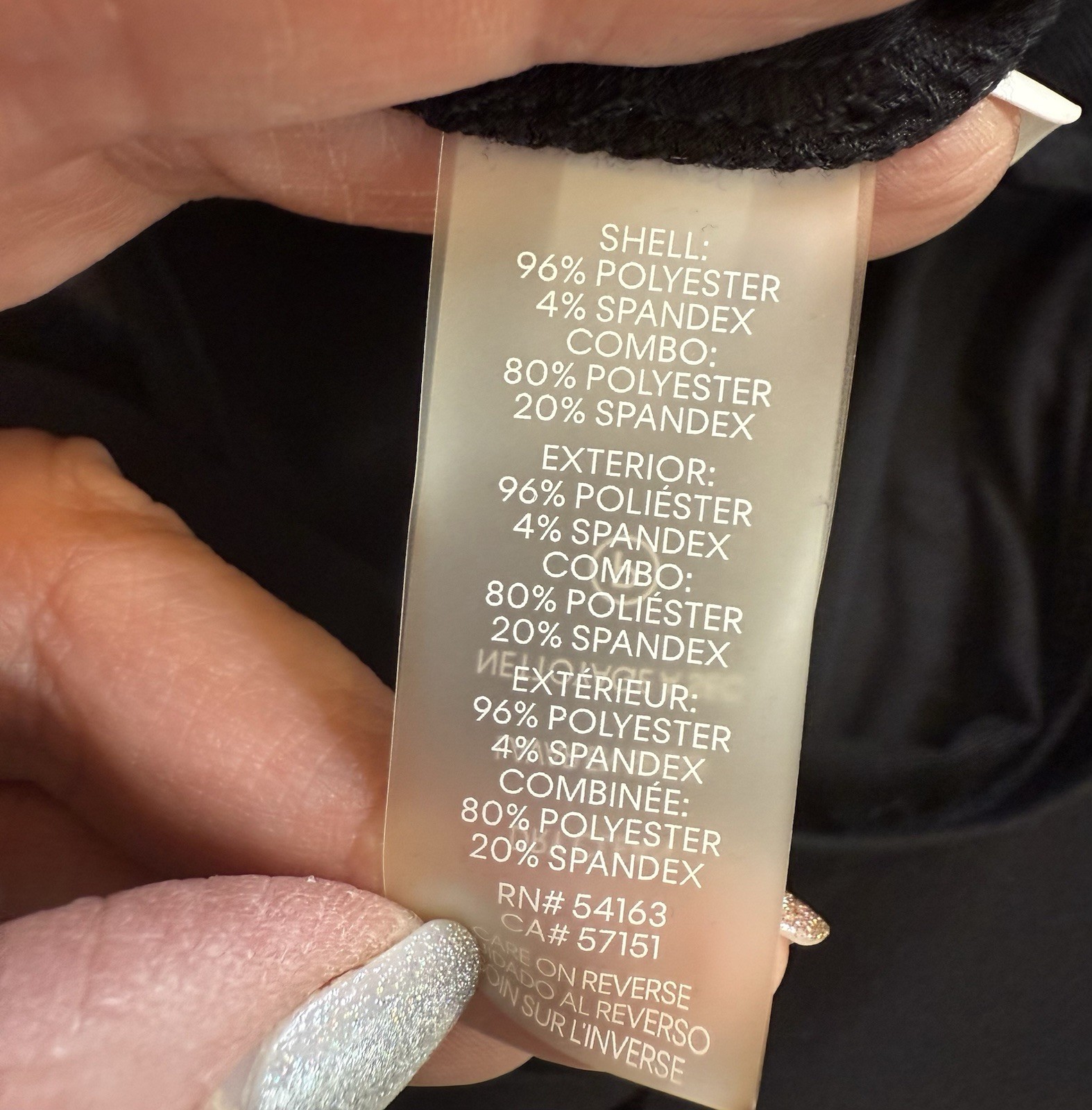 NWT Calvin Klein Illusion Band Bell Sleeve Black Sheath Dress Size 6 MSRP $89.98 thumbnail 10