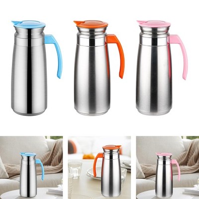 Cold Kettle 1300ml Sealed Lid Household Kettle for Holiday Barbecue Beverage