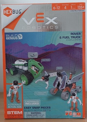 Hexbug VEX Robotics Rover & Fuel Truck Explorer MINT Starter Kit Brandneu OVP