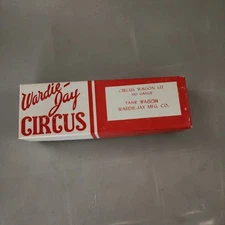 WARDIE-JAY (Wood)  CIRCUS Tank Wagon ORIGINAL BOX