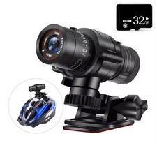 Motorcycle Bike Helmet Camera 1080P Full HD Sports Action Camera  32GB TF Card