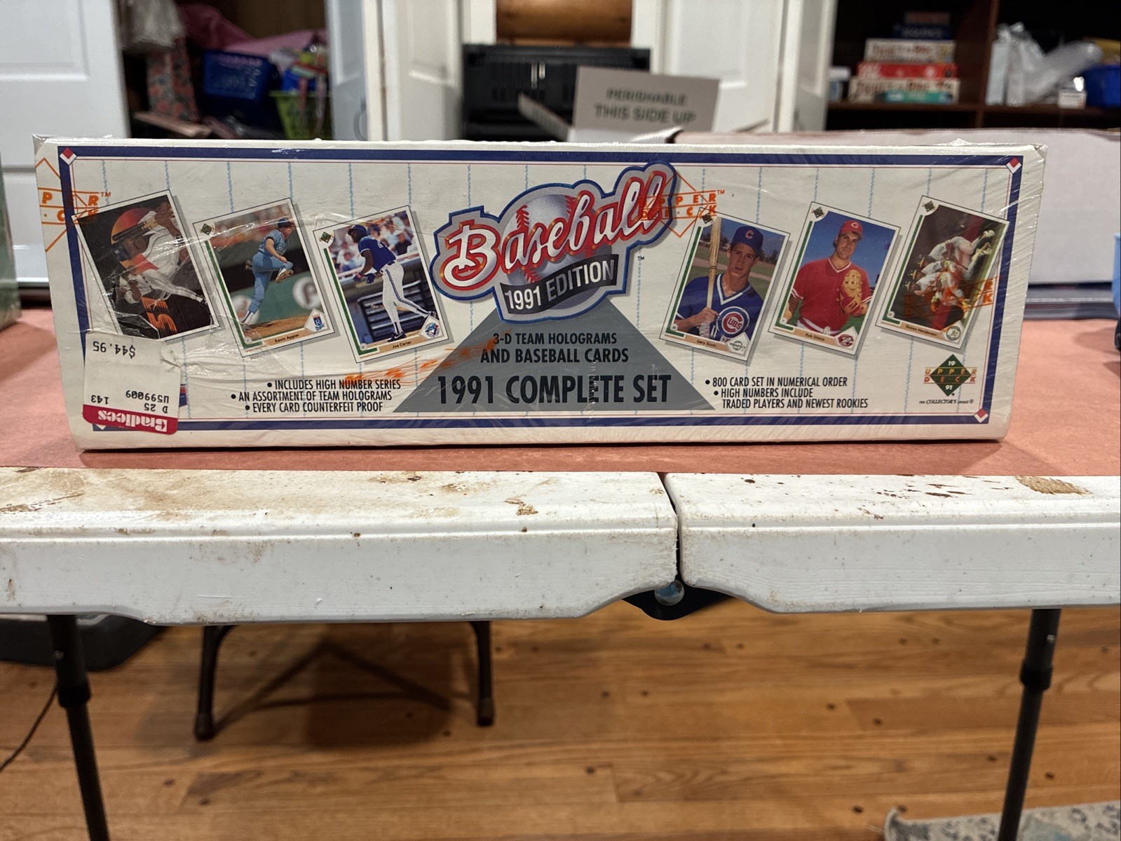 1991 Upper Deck Baseball Edition Complete Set Factory Sealed - See Description