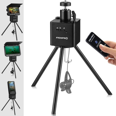 #ad FishPRO Positioner for Underwater Fishing Camera Full Aluminum Tripod for... $84.29