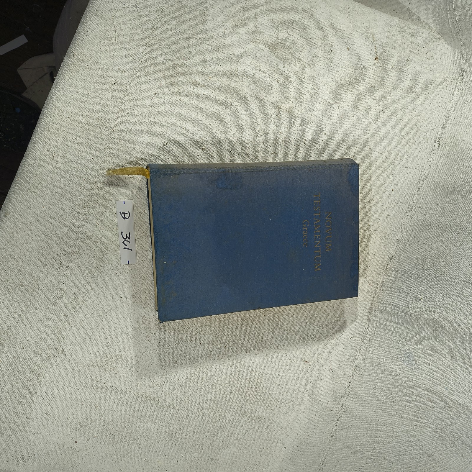 Novum Testamentum Graece D. Eberhard Nestle, Germany Vintage 1964 HC