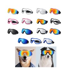 Dog Sunglasses Puppy Glasses Medium Breed with Adjustable Straps Sun Protection