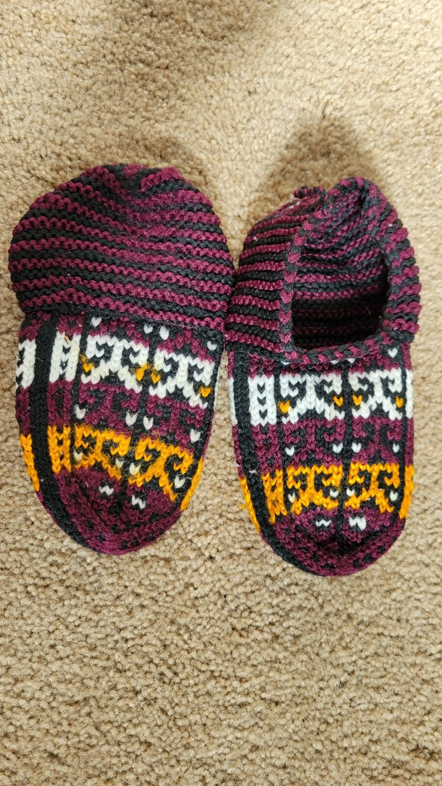100% Hand stitched Kids Wool socks unisex
