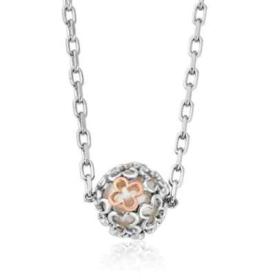 Clogau Silber und Gold Tudor Court Kugel Perlenkette 3STDC0337