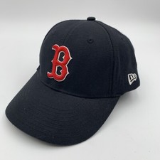 Boston Red Sox Hat Youth Cap New Era Fits Adjustable Strap Back Blue MLb