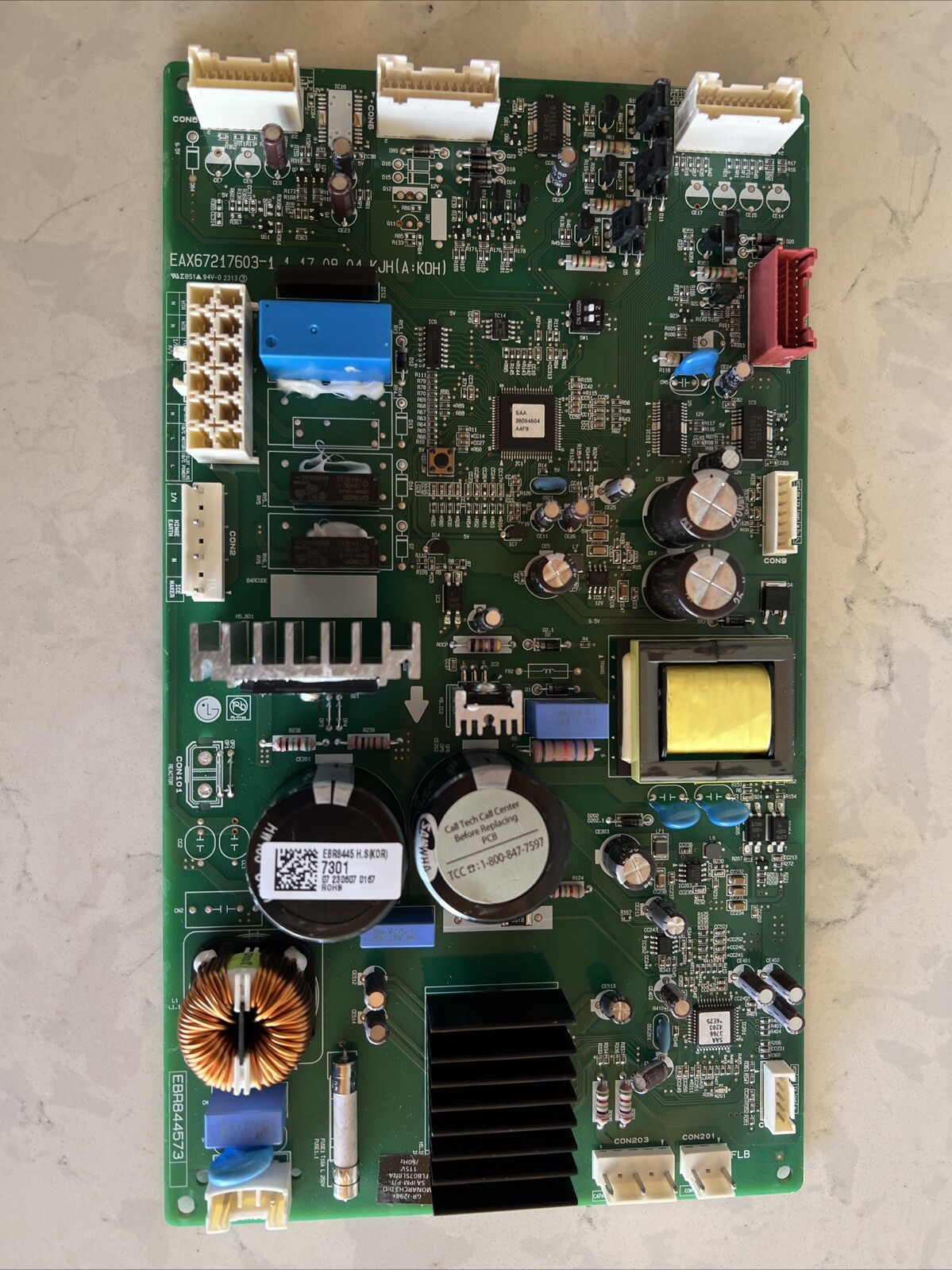 LG Refrigerator Control Board EBR84457301 Replacement Part-image