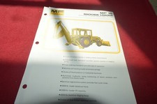 Massey Ferguson 30 Heckbagger Lader Dealer's Brosch&uuml;re Rcoh ver4