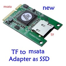 Micro sd TF card to msata Adapter as SSD for Notebook high speed SSD