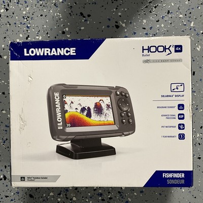 Lowrance Hook2 4x Bullet Fish Easy Sonar 4  Display NEW