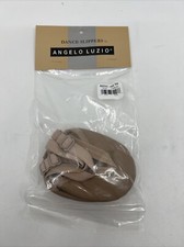 Angelo Luzio 621C Brown Dance Slippers Size 10 Children
