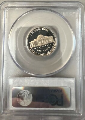 （あまと）Government Nickel Finish エングレーブ 1997 Jefferson Nickel ANACS SP-69 6FS SMS Satin Finish - Old