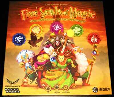 Mayday Games Five Seals of Magic Kids Childrens Board Game 2-5 Players Ages 10+