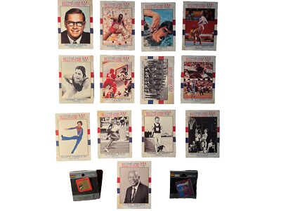 US Olympics Collectible Sports Cards and Pins Set