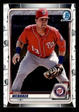 2020 Bowman Chrome Prospects #BCP-71 Drew Mendoza Washington Nationals