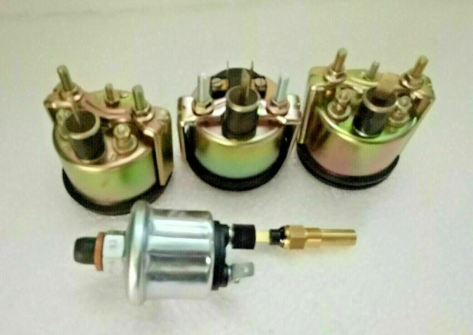 electrical gauges set- Volt gauge Temp Gauge Oil pressure gauge with SENDER BB - Image 2 of 4