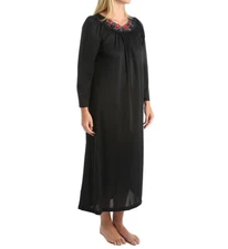 Shadowline Petals 53 Inch Long Sleeve Gown - 33280